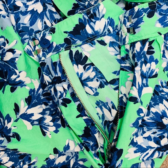 Floral J crew midi skirt - Picture 7 of 8